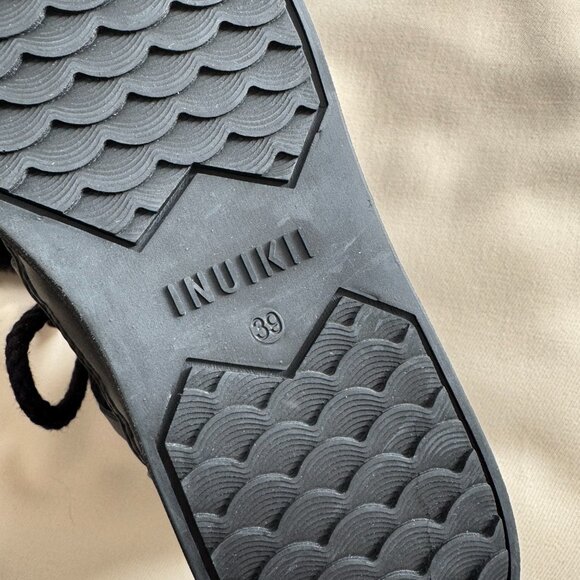 Inuikii Black Leather and Suede Boots, size 39 (fits like a 8/8.5). - Picture 5 of 10